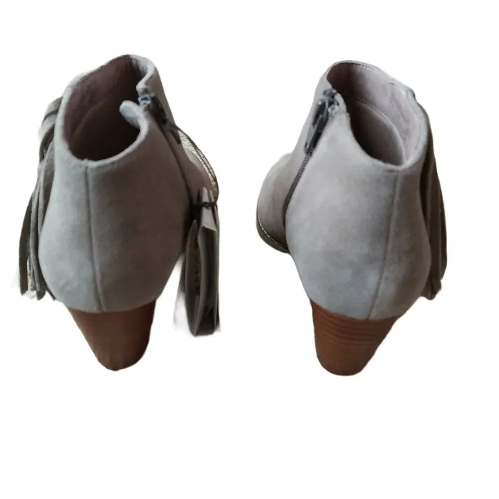 NWT Vionic Comfort Suede Faros Ankle Boots